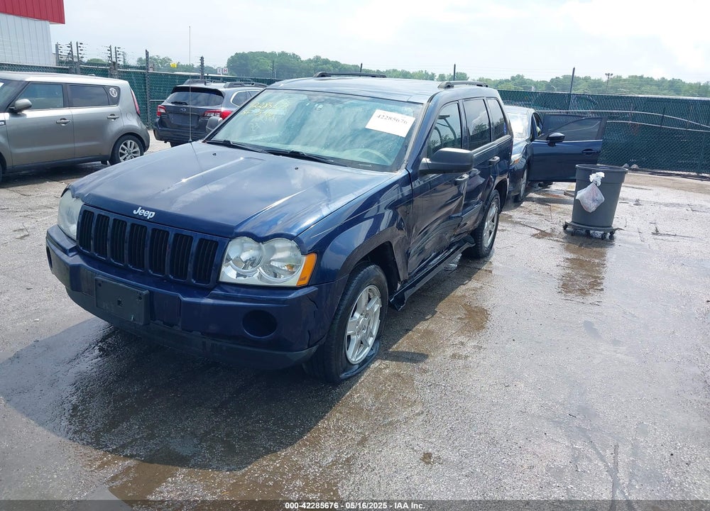 2005 JEEP GRAND CHEROKEE LAREDO VIN: 1J4GR48K85C672471