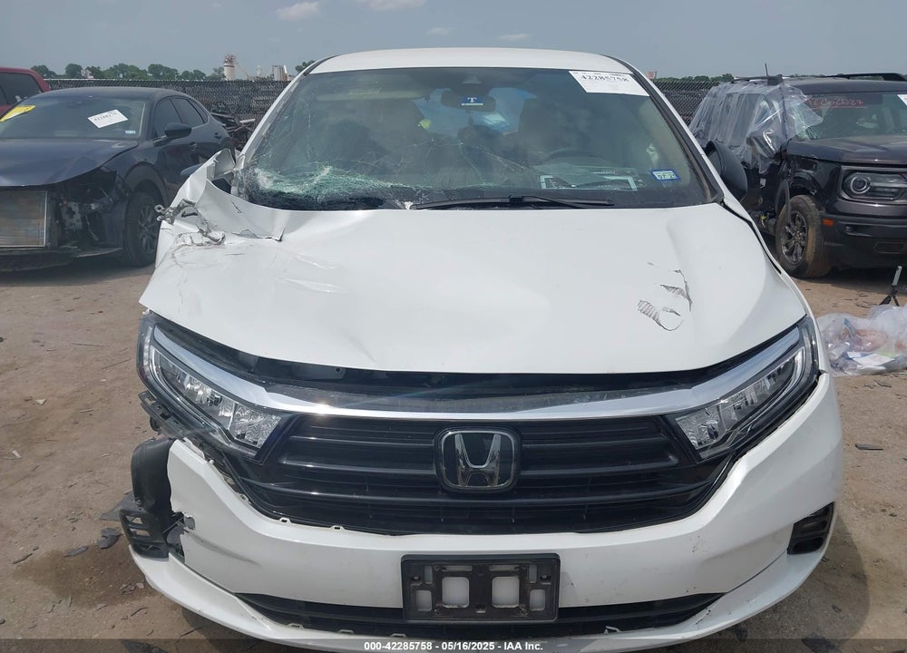 2022 HONDA ODYSSEY VIN: 5FNRL6H21NB013534