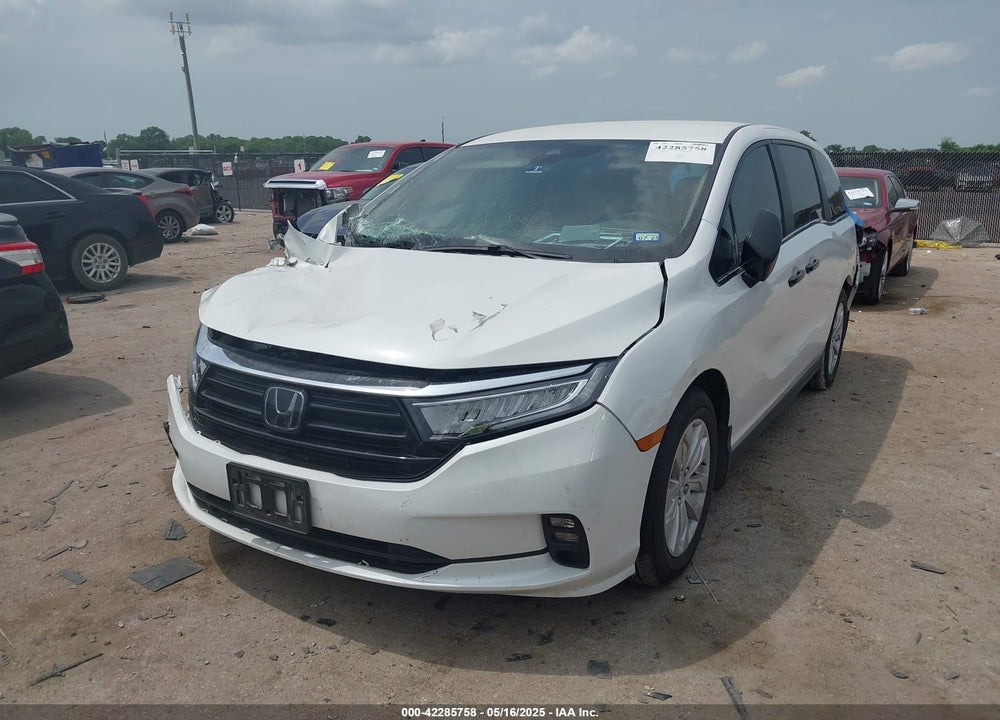 2022 HONDA ODYSSEY VIN: 5FNRL6H21NB013534