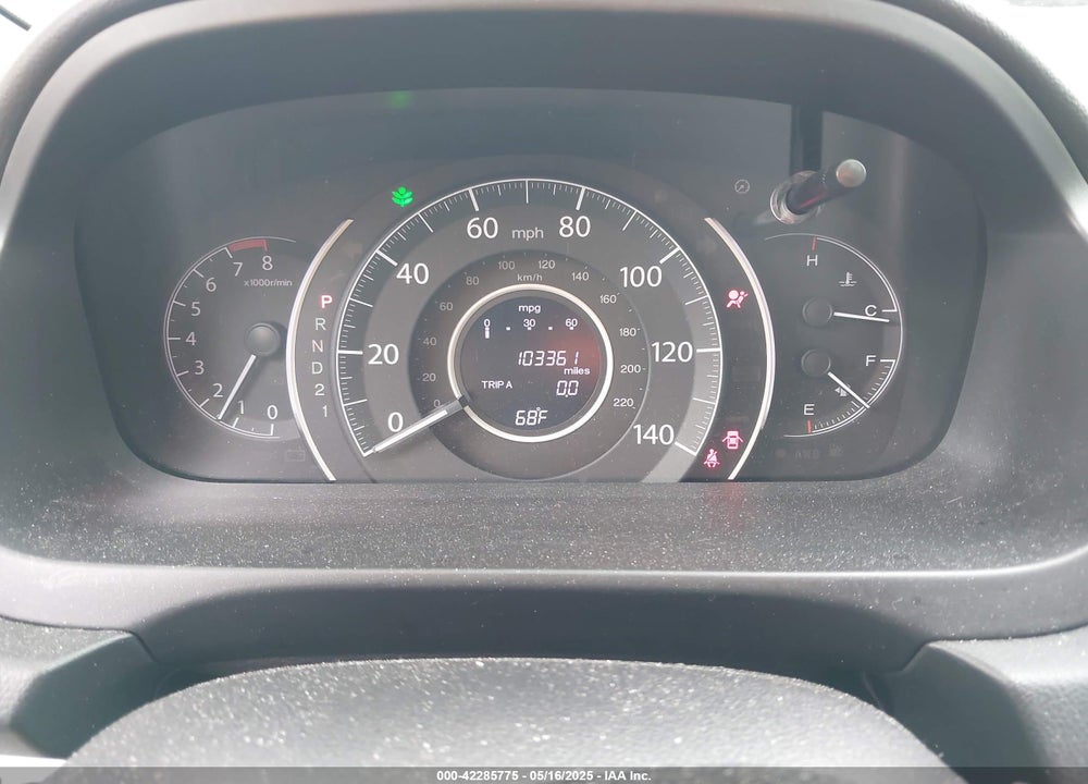 2013 HONDA CR-V EX-L VIN: 2HKRM4H77DH628537