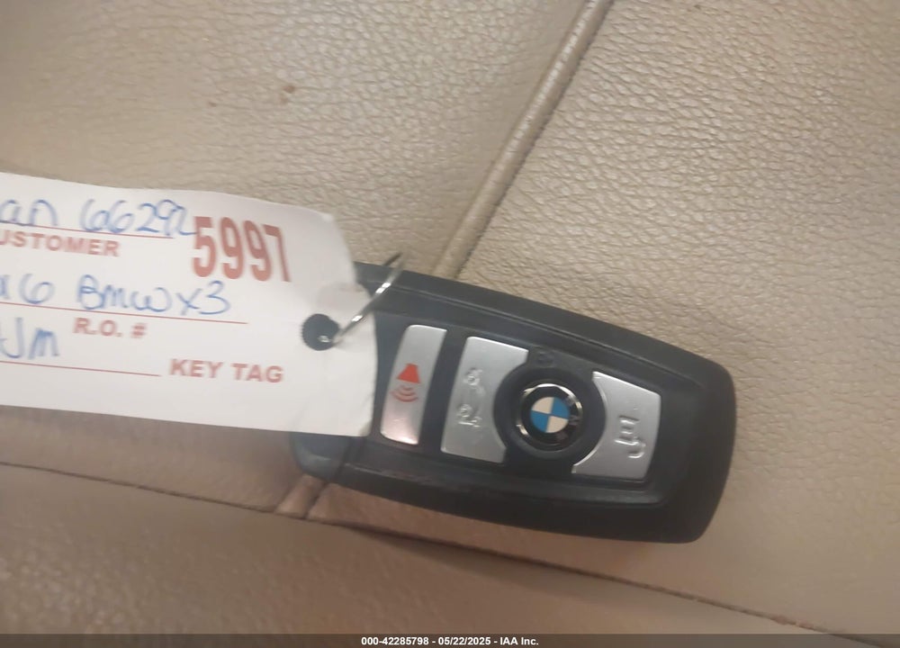 2016 BMW X3 XDRIVE28I VIN: 5UXWX9C53G0D68329