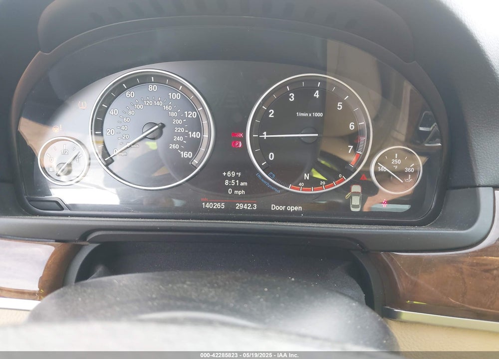 2012 BMW 5 SERIES VIN: WBAXG5C56CDY29406