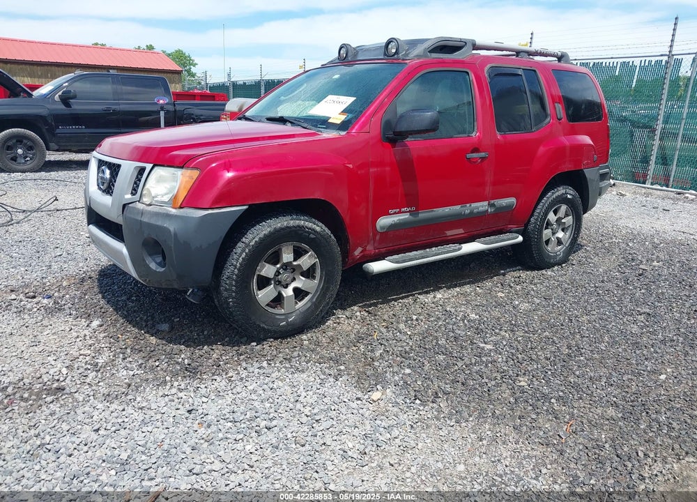 2010 NISSAN XTERRA VIN: 5N1AN0NW2AC504502