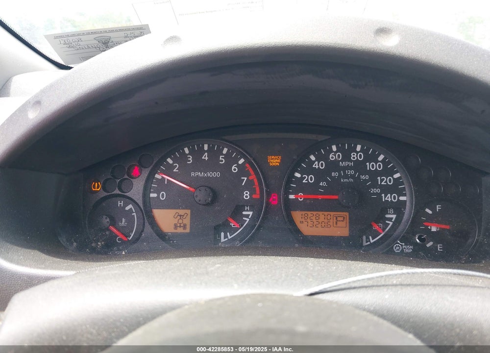 2010 NISSAN XTERRA VIN: 5N1AN0NW2AC504502