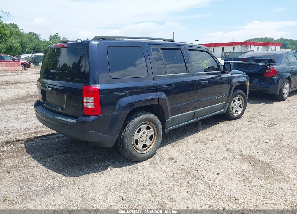 2011 JEEP PATRIOT VIN: 1J4NT1GA6BD175490