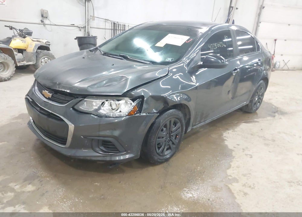 2017 CHEVROLET SONIC VIN: 1G1JB5SG8H4104237
