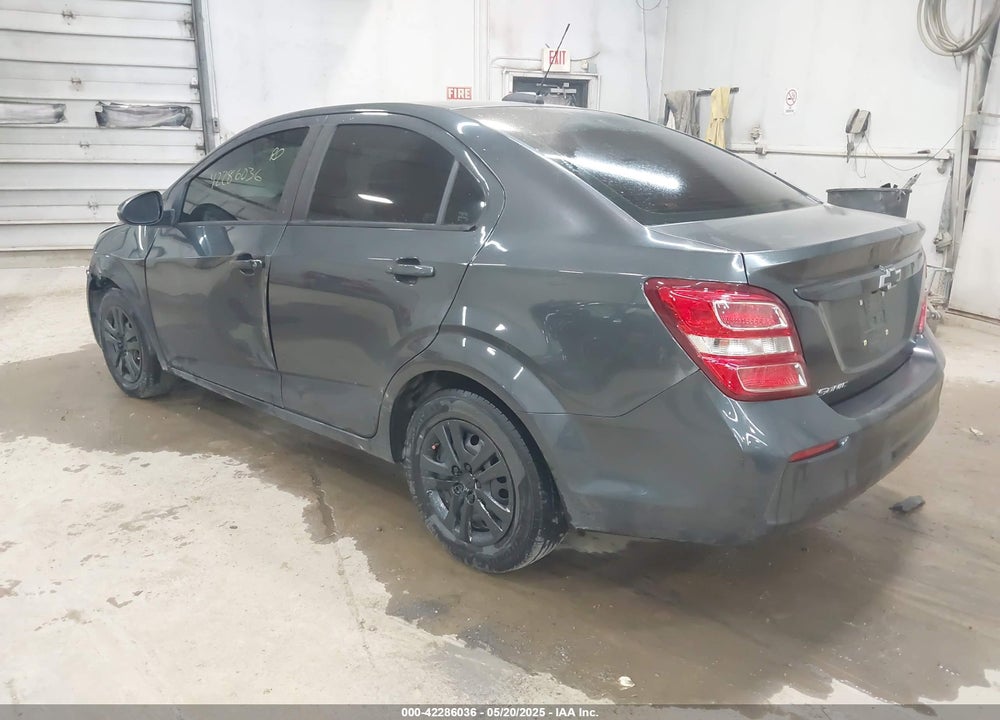 2017 CHEVROLET SONIC VIN: 1G1JB5SG8H4104237