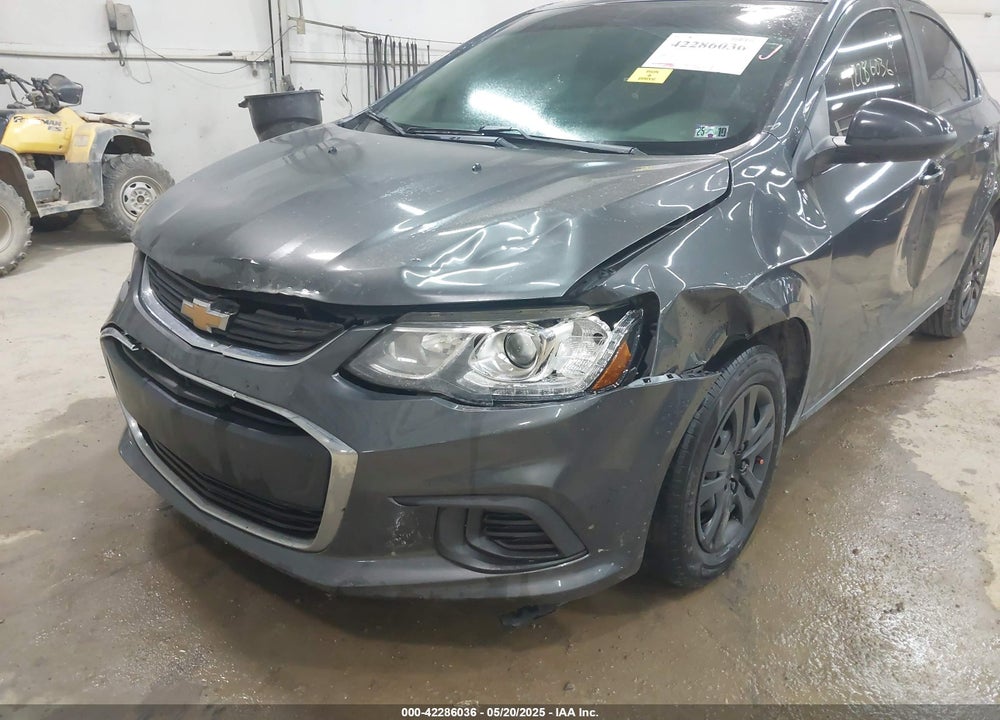 2017 CHEVROLET SONIC VIN: 1G1JB5SG8H4104237