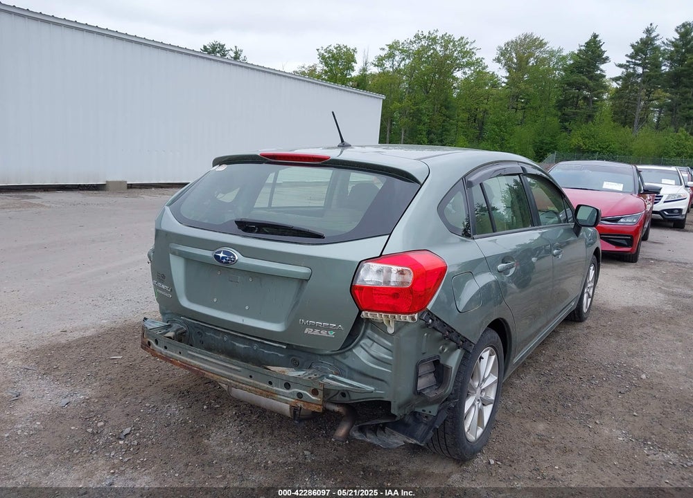 2014 SUBARU IMPREZA 2.0I PREMIUM VIN: JF1GPAC65E9276750