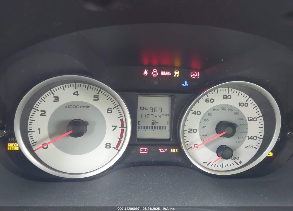 2014 SUBARU IMPREZA 2.0I PREMIUM VIN: JF1GPAC65E9276750