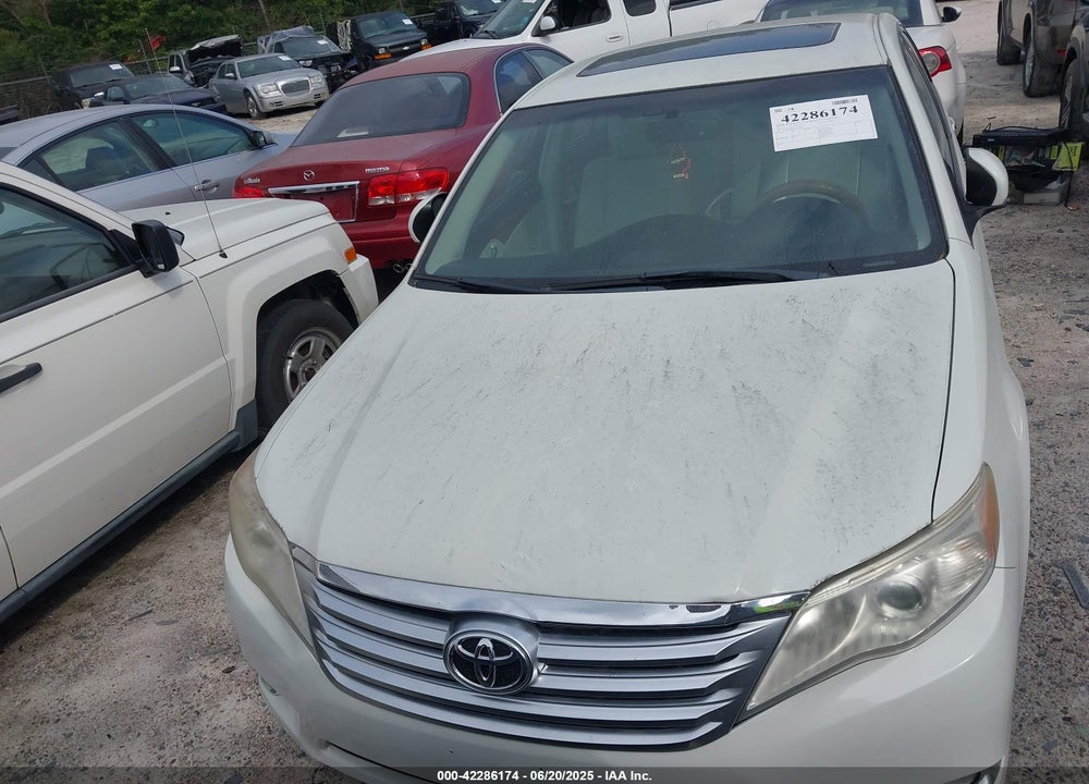 2012 TOYOTA AVALON VIN: 4T1BK3DB9CU454725
