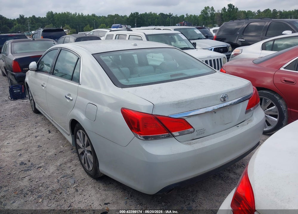 2012 TOYOTA AVALON VIN: 4T1BK3DB9CU454725