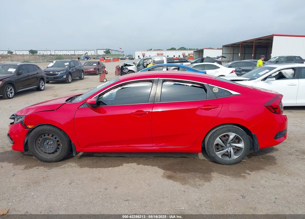 2020 HONDA CIVIC VIN: 2HGFC2F60LH524775