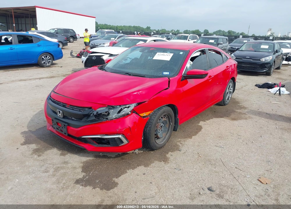 2020 HONDA CIVIC VIN: 2HGFC2F60LH524775