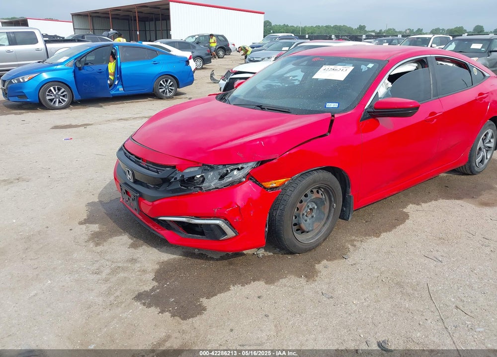 2020 HONDA CIVIC VIN: 2HGFC2F60LH524775