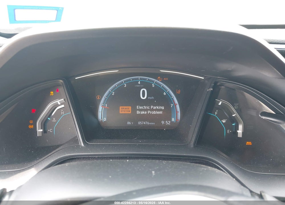 2020 HONDA CIVIC VIN: 2HGFC2F60LH524775