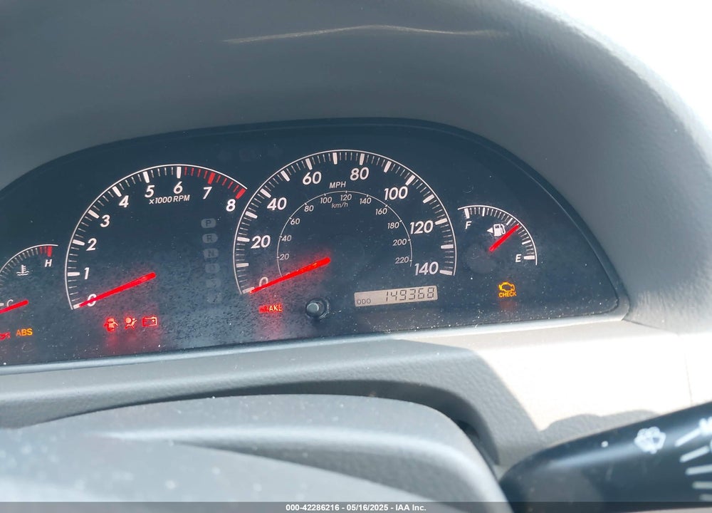 2006 TOYOTA CAMRY LE VIN: 4T1BE30K46U668622