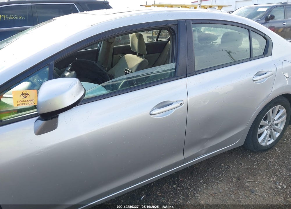 2012 HONDA CIVIC EX VIN: 19XFB2F8XCE381381