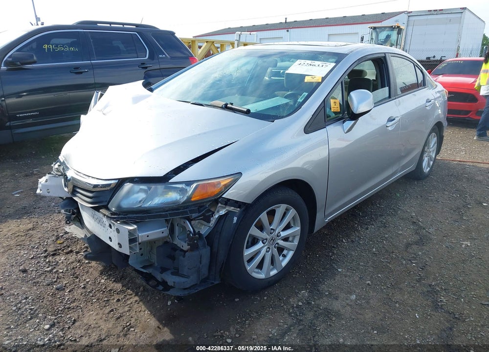 2012 HONDA CIVIC EX VIN: 19XFB2F8XCE381381