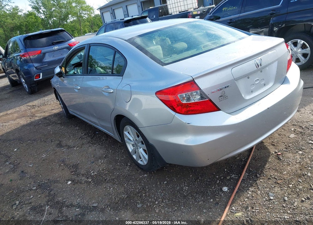 2012 HONDA CIVIC EX VIN: 19XFB2F8XCE381381