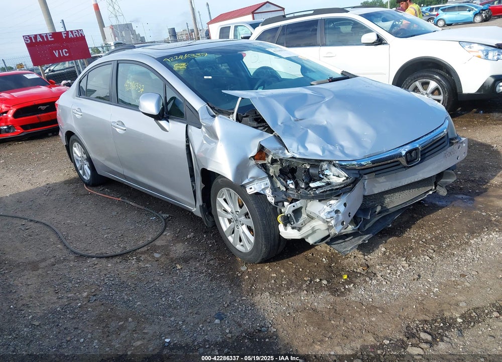 2012 HONDA CIVIC EX VIN: 19XFB2F8XCE381381