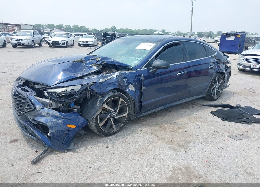2021 HYUNDAI SONATA VIN: 5NPEJ4J25MH116457