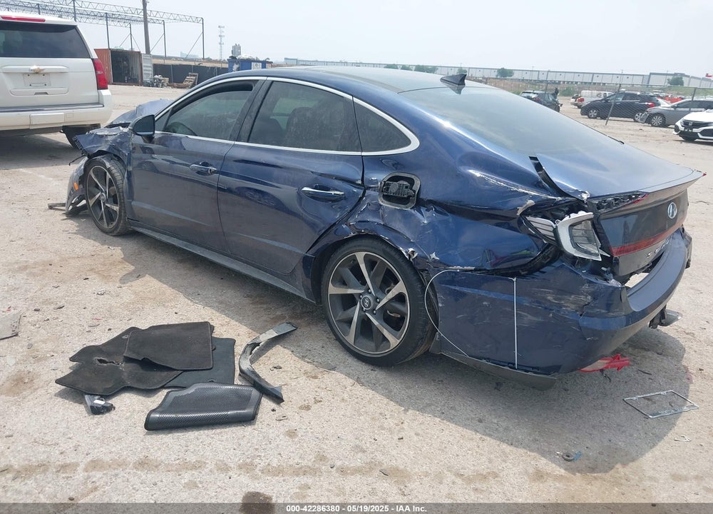 2021 HYUNDAI SONATA VIN: 5NPEJ4J25MH116457