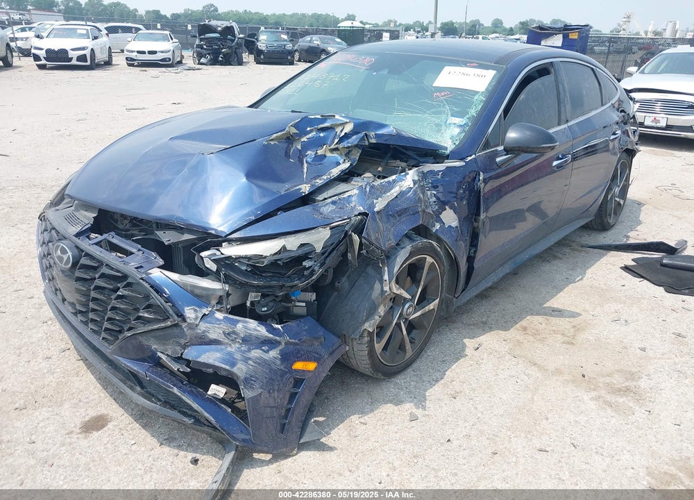 2021 HYUNDAI SONATA VIN: 5NPEJ4J25MH116457