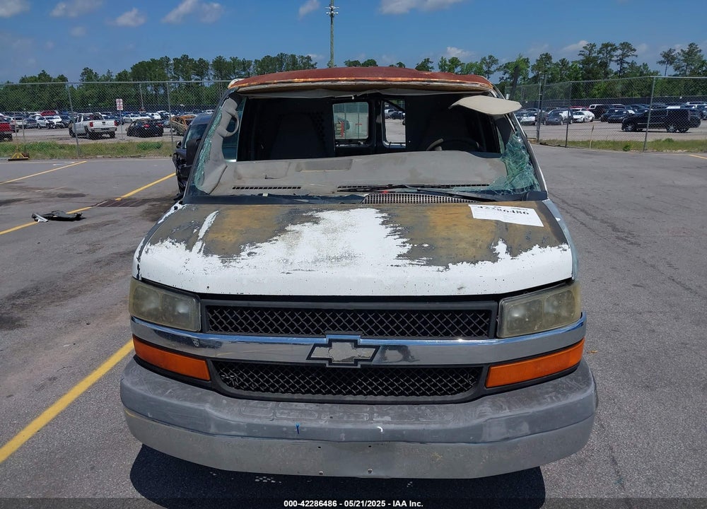 2007 CHEVROLET EXPRESS WORK VAN VIN: 1GCFG15Z171147452