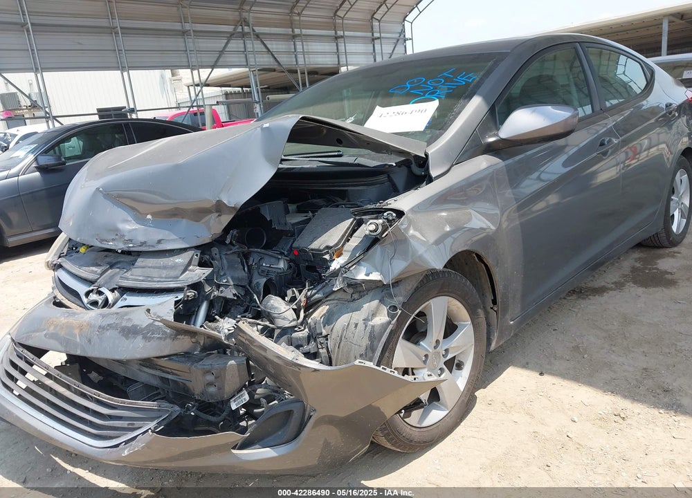 2013 HYUNDAI ELANTRA GLS VIN: 5NPDH4AE0DH373706