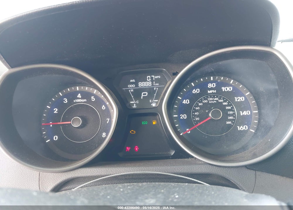 2013 HYUNDAI ELANTRA GLS VIN: 5NPDH4AE0DH373706