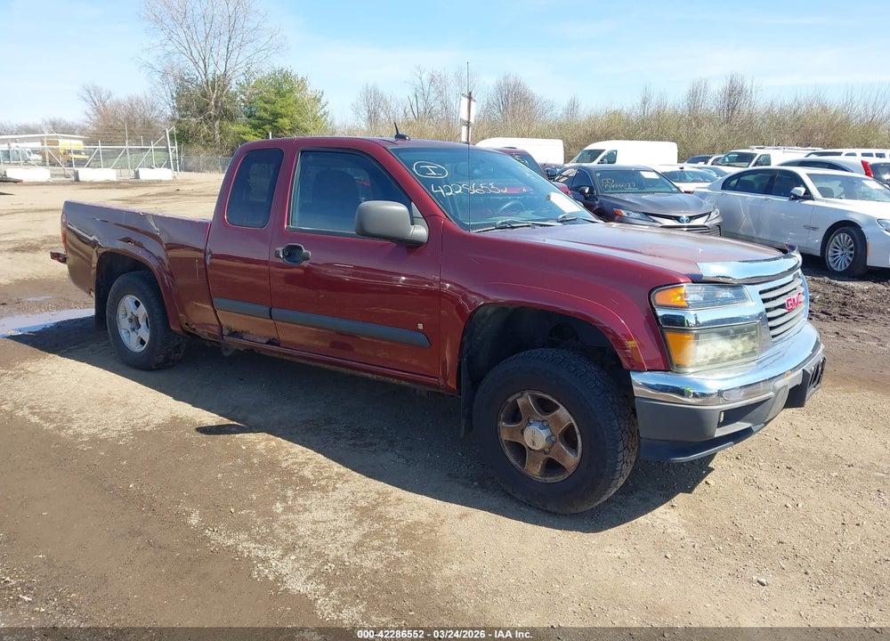 2008 GMC CANYON SLE2 VIN: 1GTDT19E288102703