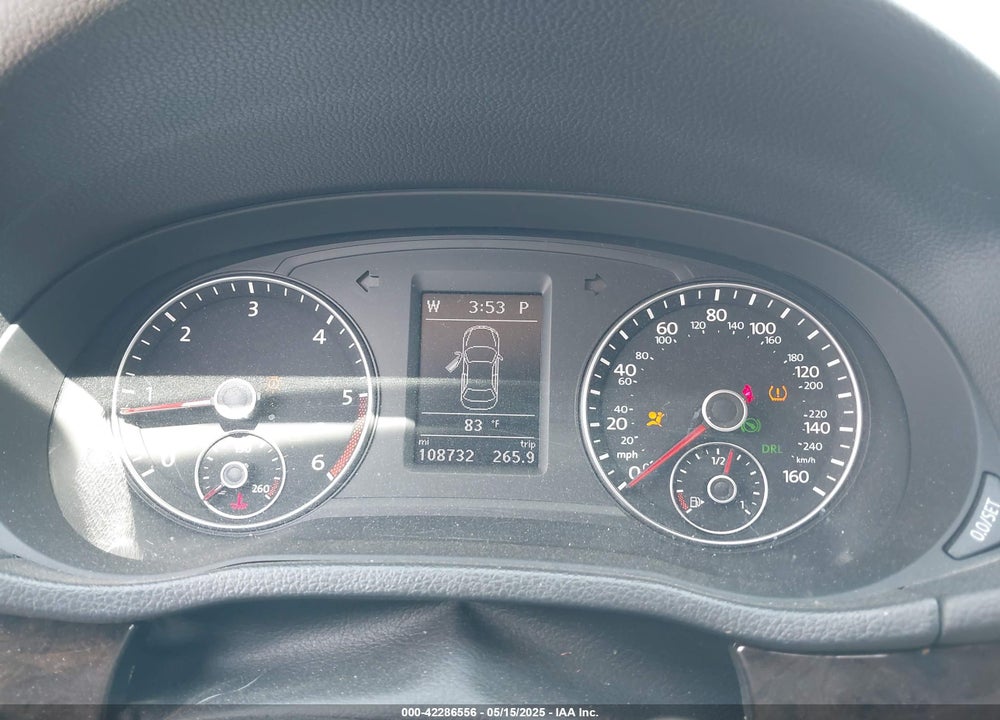 2014 VOLKSWAGEN PASSAT VIN: 1VWCN7A31EC060999