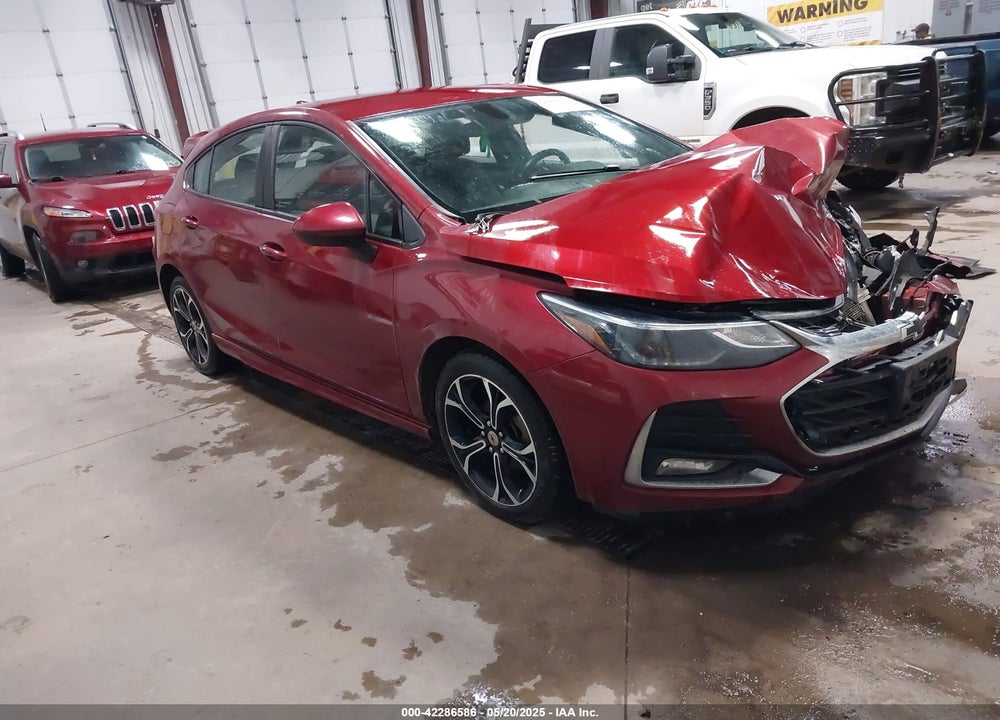 2019 CHEVROLET CRUZE LT VIN: 3G1BE6SM8KS570538