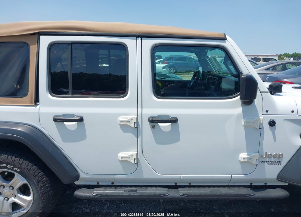2019 JEEP WRANGLER UNLIMITED SPORT S 4X4 VIN: 1C4HJXDN2KW508341