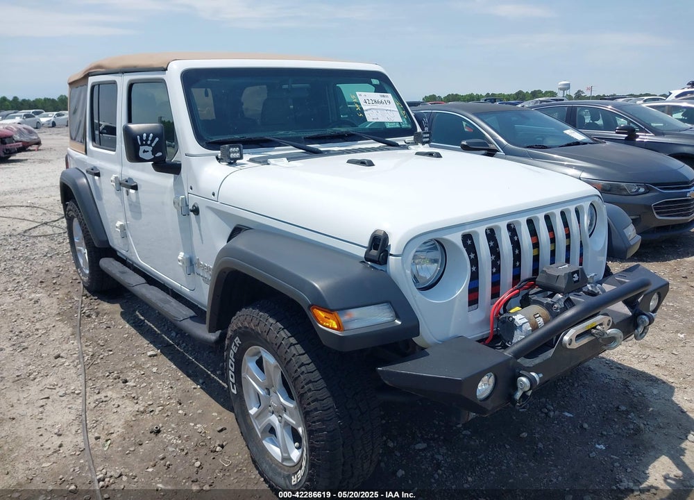 2019 JEEP WRANGLER UNLIMITED SPORT S 4X4 VIN: 1C4HJXDN2KW508341