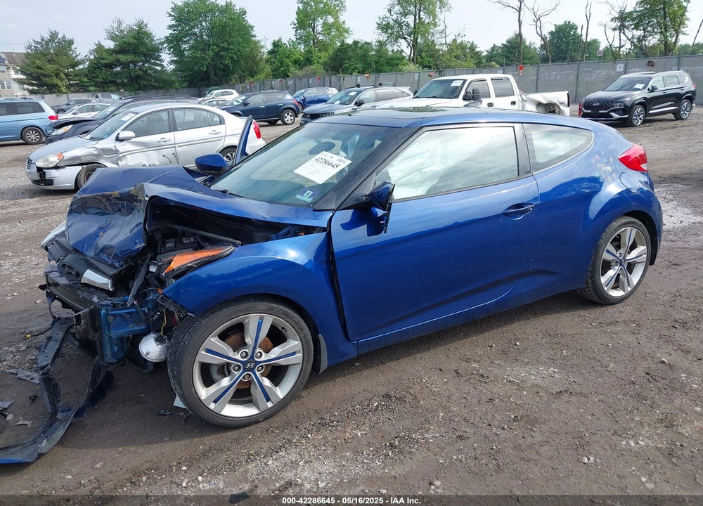 2016 HYUNDAI VELOSTER VIN: KMHTC6AD5GU248445
