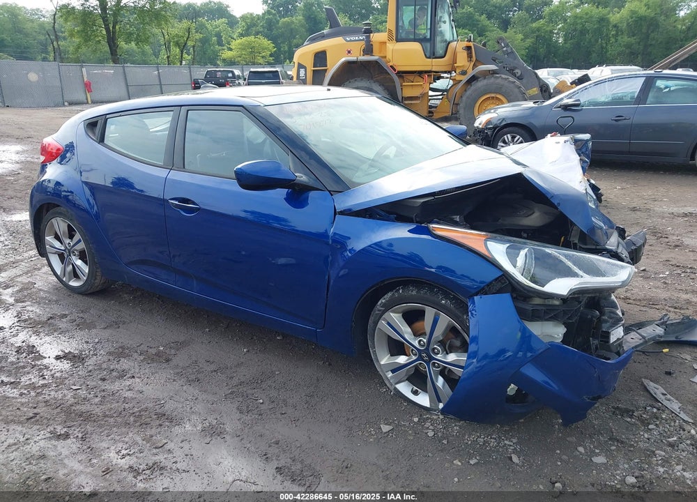 2016 HYUNDAI VELOSTER VIN: KMHTC6AD5GU248445
