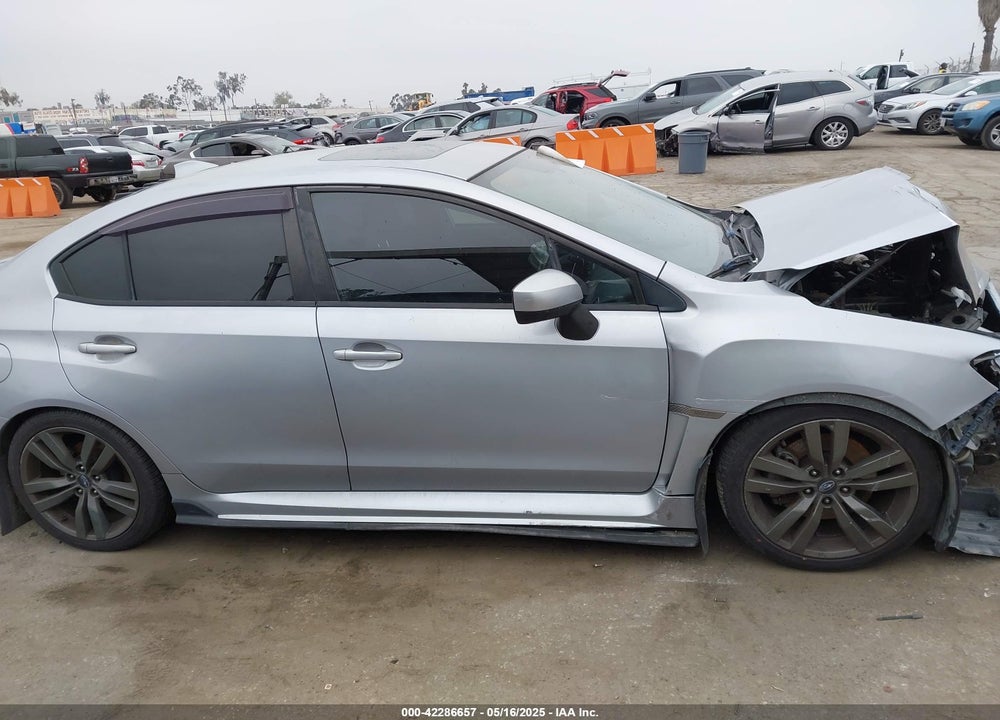 2017 SUBARU WRX PREMIUM VIN: JF1VA1E65H9839001
