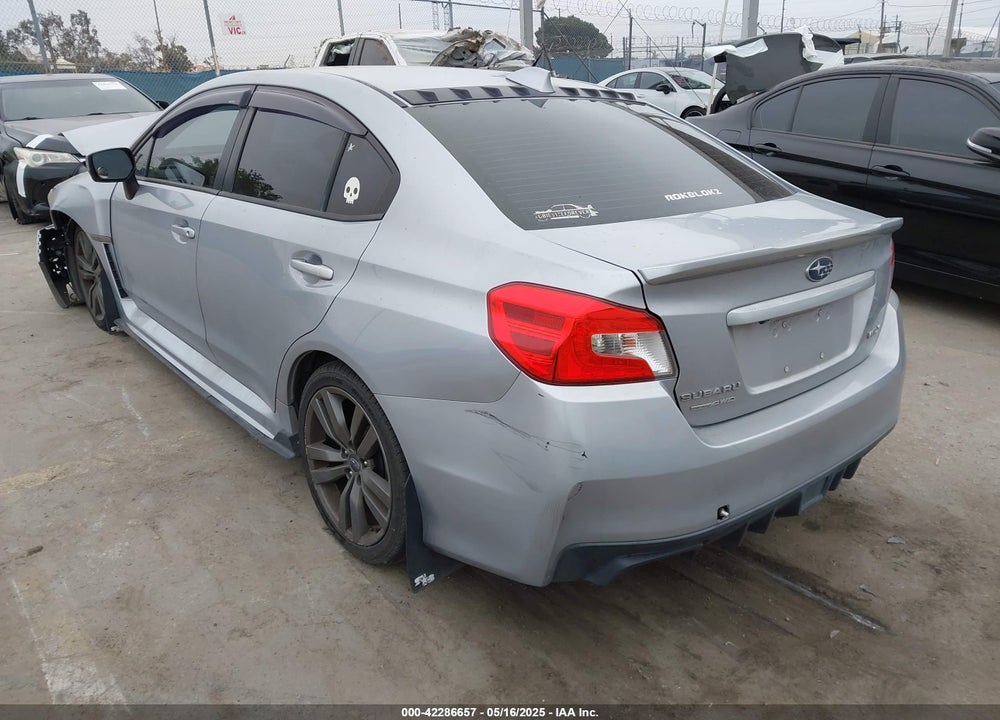 2017 SUBARU WRX PREMIUM VIN: JF1VA1E65H9839001