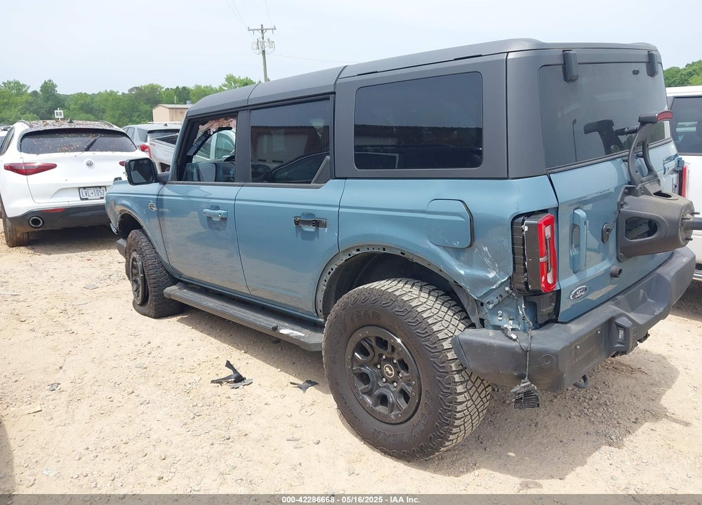 2021 FORD BRONCO VIN: 1FMEE5DP5MLA71724
