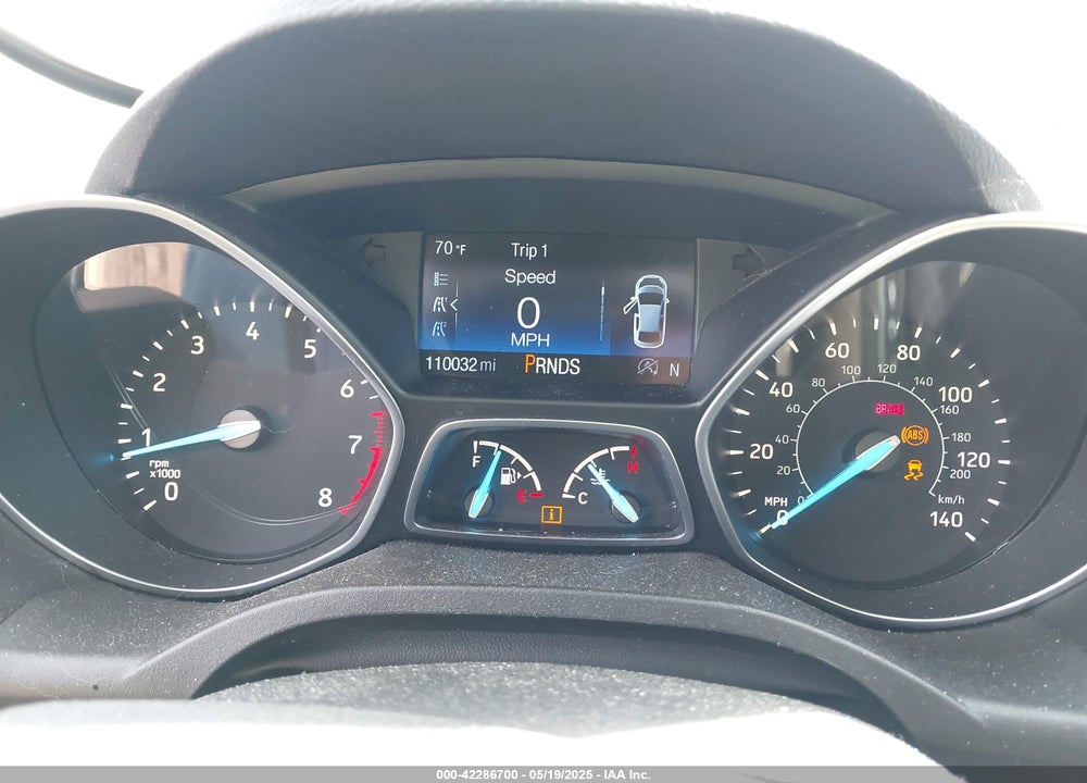 2019 FORD ESCAPE SE VIN: 1FMCU9GDXKUA29656