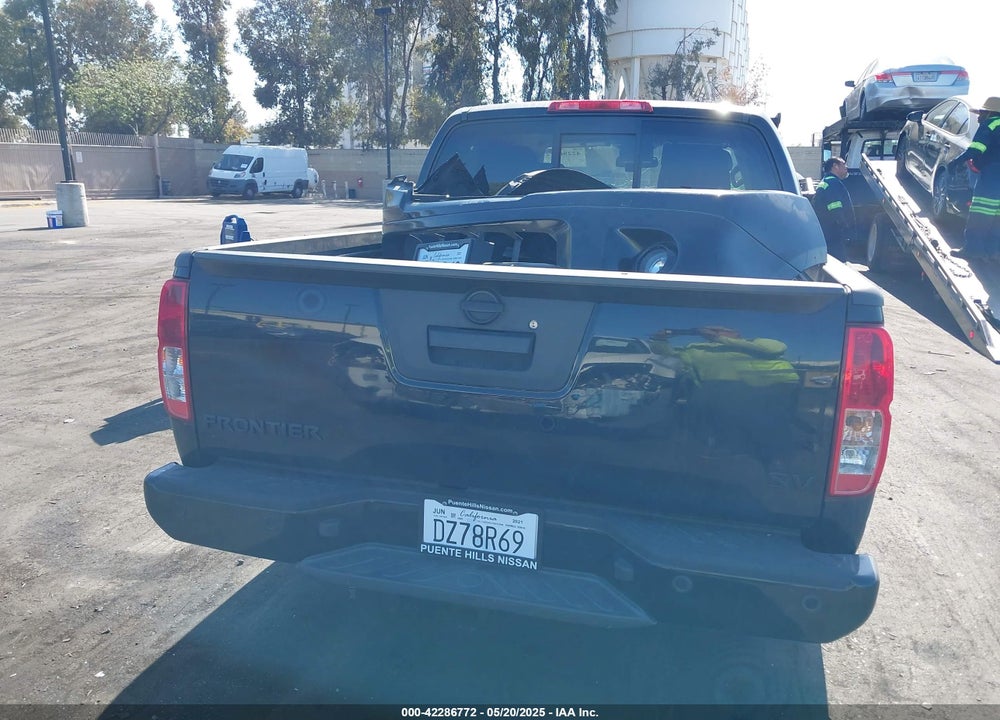 2021 NISSAN FRONTIER VIN: 1N6ED0EA7MN702186