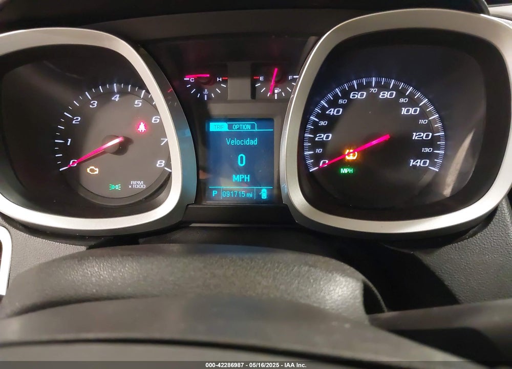 2015 CHEVROLET EQUINOX VIN: 1GNALBEK2FZ132223