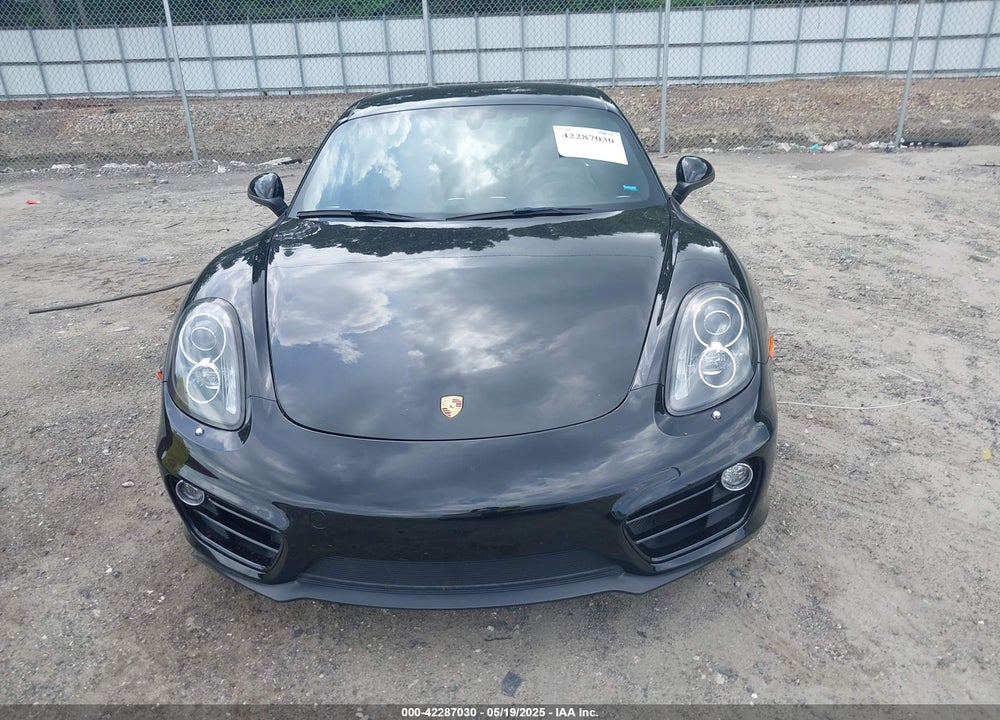 2014 PORSCHE CAYMAN VIN: WP0AA2A86EK173437