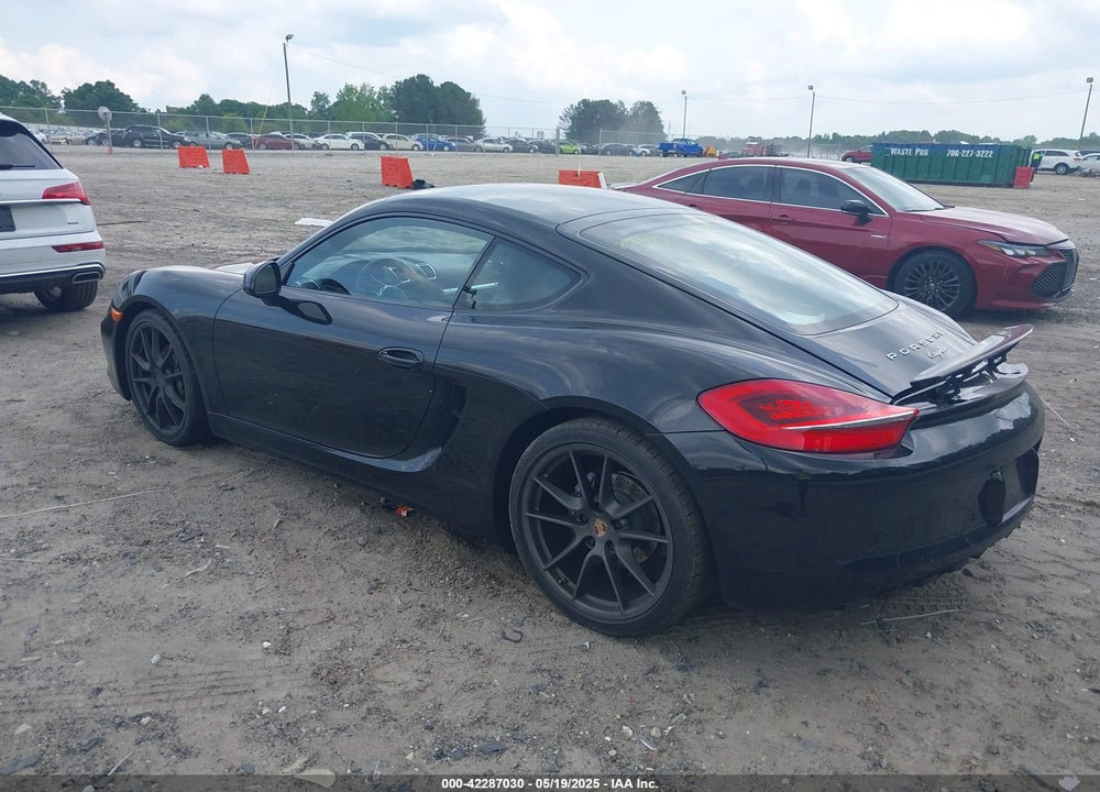 2014 PORSCHE CAYMAN VIN: WP0AA2A86EK173437
