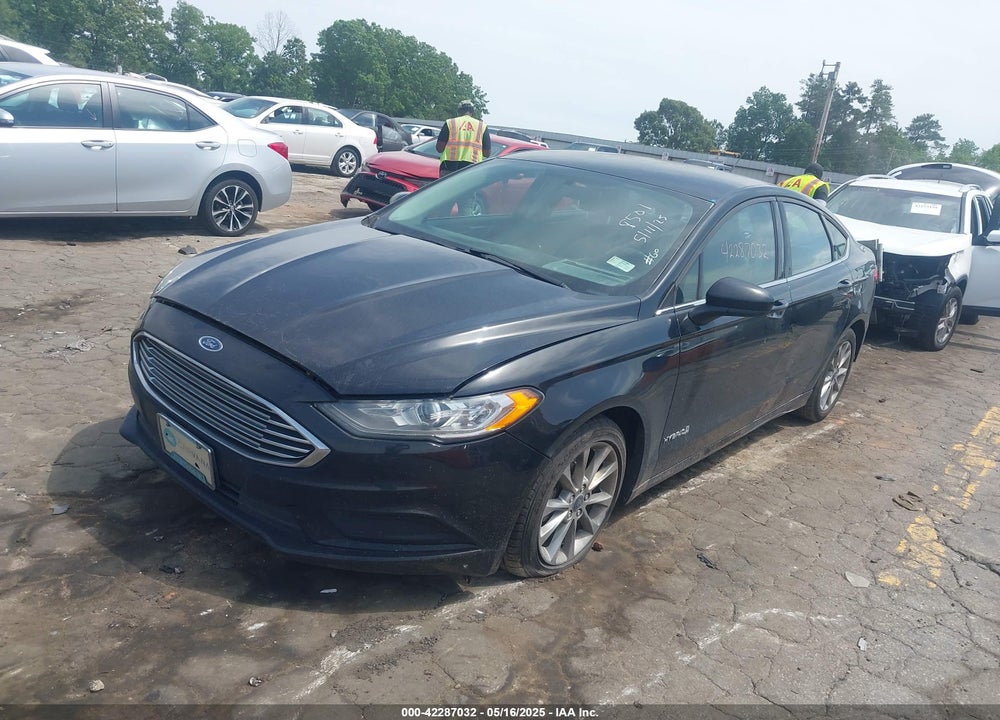 2017 FORD FUSION HYBRID VIN: 3FA6P0LU4HR358501