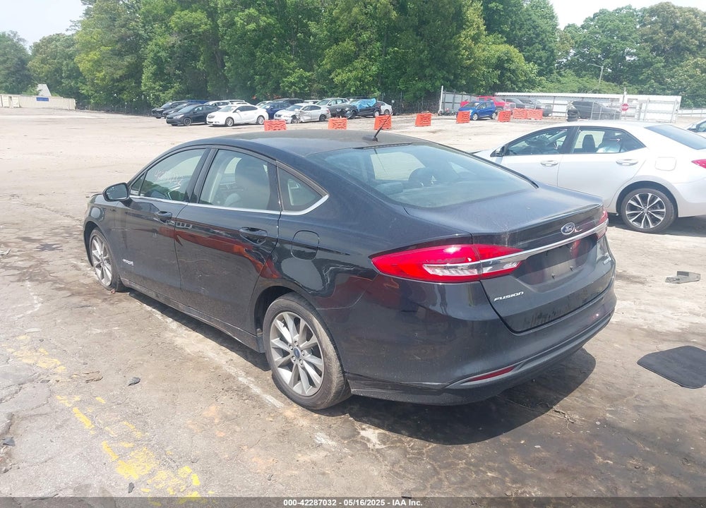 2017 FORD FUSION HYBRID VIN: 3FA6P0LU4HR358501