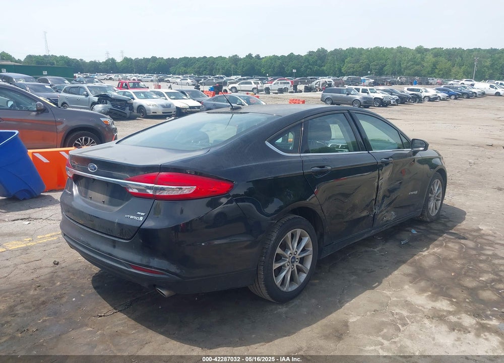 2017 FORD FUSION HYBRID VIN: 3FA6P0LU4HR358501
