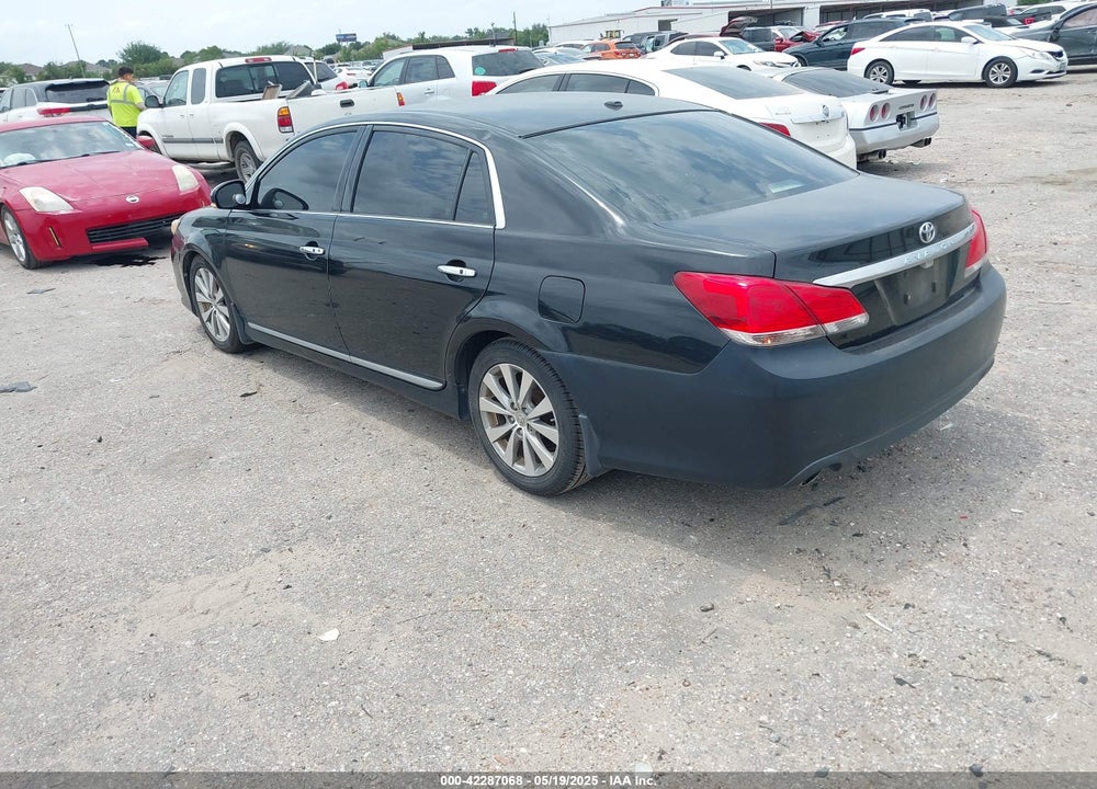2011 TOYOTA AVALON LIMITED VIN: 4T1BK3DB2BU378800